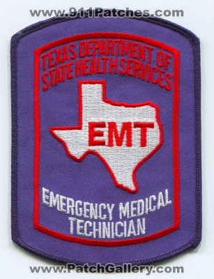 Texas Department of State Health Services EMT Patch (Texas)
Scan By: PatchGallery.com
Keywords: dept. emergency medical technician ems
