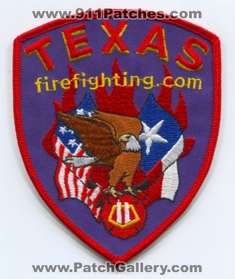 TexasFirefighting.com Patch (Texas) (Defunct)
Scan By: PatchGallery.com
