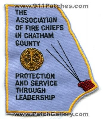 The Association of Fire Chiefs in Chatham County (Georgia)
Scan By: PatchGallery.com
