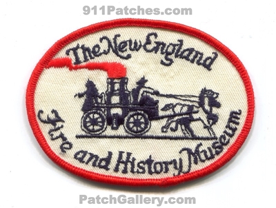 The New England Fire and History Museum Patch (Massachusetts)
Scan By: PatchGallery.com
