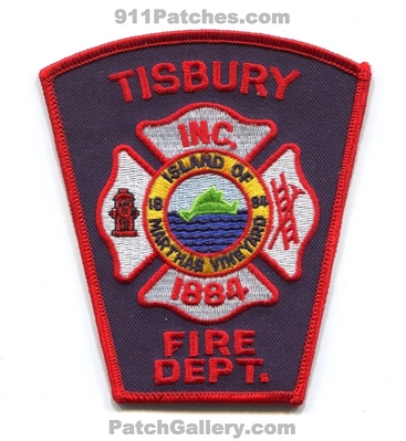 Tisbury Fire Department Patch (Massachusetts)
Scan By: PatchGallery.com
Keywords: dept. inc. 1884 island of marthas vineyard