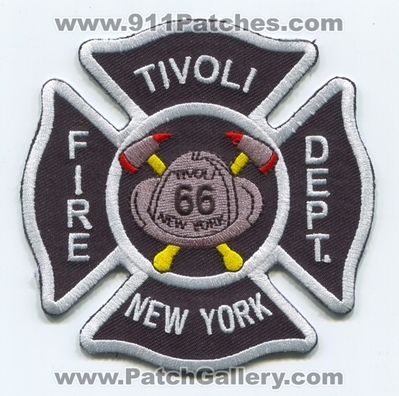 Tivoli Fire Department 66 Patch (New York)
Scan By: PatchGallery.com
Keywords: dept.
