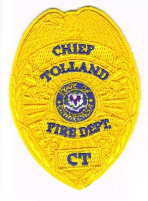 Tolland Fire Dept Chief
Thanks to Michael J Barnes for this scan.
Keywords: connecticut department