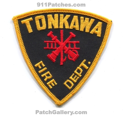 Tonkawa Fire Department Patch (Oklahoma)
Scan By: PatchGallery.com
Keywords: dept.