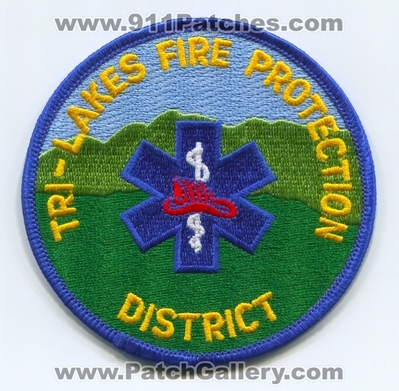 Tri-Lakes Fire Protection District Patch (Colorado)
[b]Scan From: Our Collection[/b]
Keywords: prot. dist. department dept.