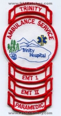 Trinity Hospital Ambulance Service (California)
Scan By: PatchGallery.com
Keywords: Ems emt i 1 ii 2 paramedic