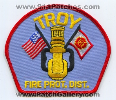 Troy Fire Protection District Patch (Illinois)
Scan By: PatchGallery.com
Keywords: prot. dist. department dept.