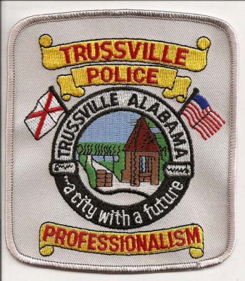 Trussville Police
Thanks to EmblemAndPatchSales.com for this scan.
Keywords: alabama