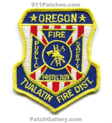 Tualatin Fire District Public Safety Department Patch (Oregon)
Scan By: PatchGallery.com
Keywords: dist. dept. protection prot.