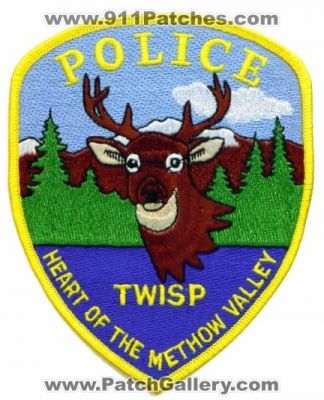 Twisp Police Department (Washington)
Thanks to apdsgt for this scan.
