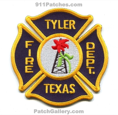 Tyler Fire Department Patch (Texas)
Scan By: PatchGallery.com
Keywords: dept.