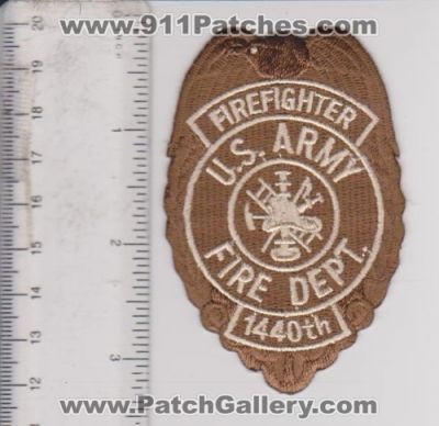 US Army Fire Department FireFighter 1440th (UNKNOWN STATE)
Thanks to Mark C Barilovich for this scan.
Keywords: u.s. dept.