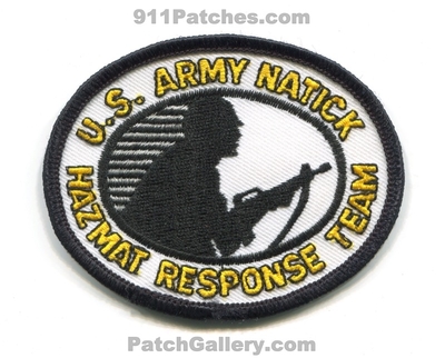 US Army Natick HazMat Response Team Military Patch (Massachusetts)
Scan By: PatchGallery.com
Keywords: united states u.s. haz-mat hazardous materials fire department dept.