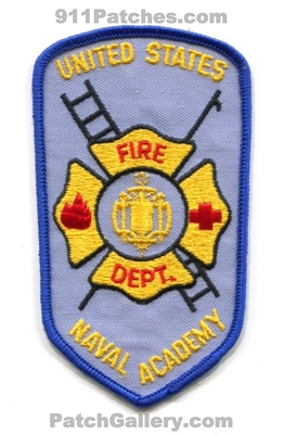 United States Naval Academy Fire Department USN Navy Military Patch (Maryland)
Scan By: PatchGallery.com
Keywords: dept.