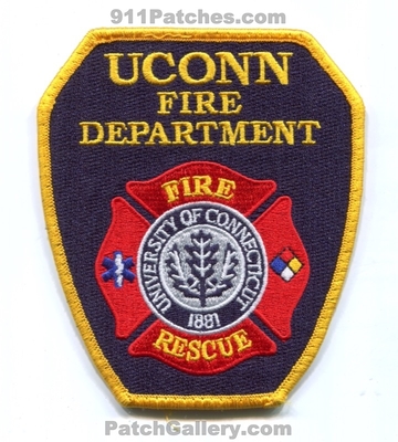 University of Connecticut Fire Rescue Department Patch (Connecticut)
Scan By: PatchGallery.com
Keywords: uconn dept. 1881