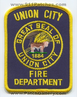 Union City Fire Department Patch (Oklahoma)
Scan By: PatchGallery.com
Keywords: dept.