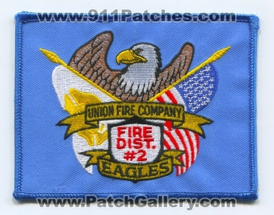Union Fire Company Fire District Number 2 Patch (New York)
Scan By: PatchGallery.com
Keywords: co. dist. no. #2 department dept. eagles