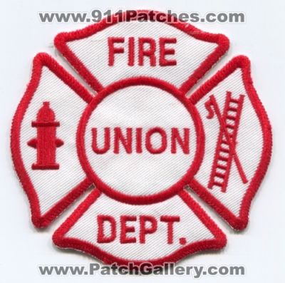 Union Fire Department Patch (UNKNOWN STATE)
Scan By: PatchGallery.com
Keywords: dept.