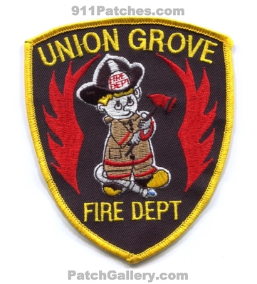 Union Grove Fire Department Patch (North Carolina)
Scan By: PatchGallery.com
Keywords: dept.
