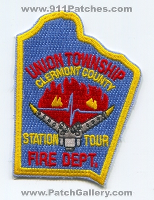 Union Township Fire Department Station Tour Patch (Ohio)
Scan By: PatchGallery.com
Keywords: twp. dept. clermont county co.