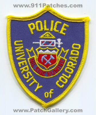 University of Colorado Police Department Patch (Colorado)
Scan By: PatchGallery.com
Keywords: dept. cu