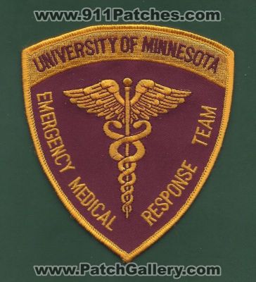 University of Minnesota Emergency Medical Response Team (Minnesota)
Thanks to Paul Howard for this scan.
Keywords: emrt ems