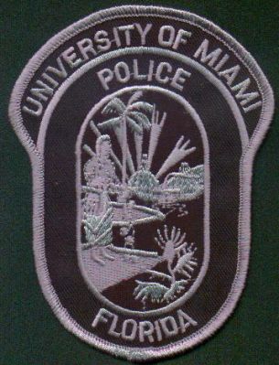 University of Miami Police
Thanks to EmblemAndPatchSales.com for this scan.
Keywords: florida