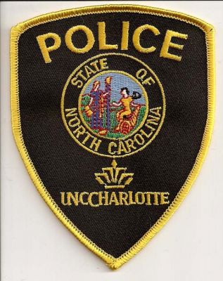 University of North Carolina Charlotte Police
Thanks to EmblemAndPatchSales.com for this scan.
Keywords: unc