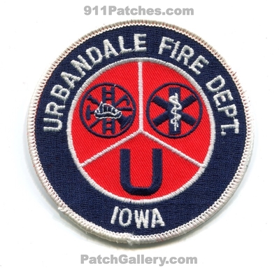 Urbandale Fire Department Patch (Iowa)
Scan By: PatchGallery.com
Keywords: dept.