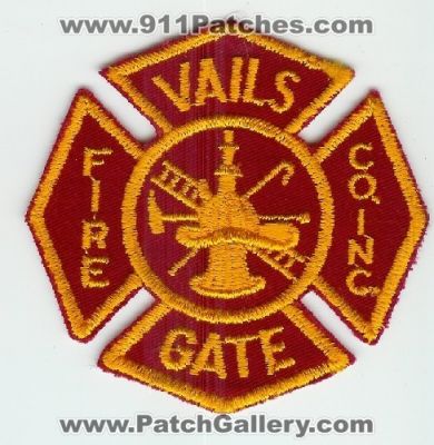 Vails Gate Fire Company Inc (New York)
Thanks to Mark C Barilovich for this scan.
Keywords: co. inc.