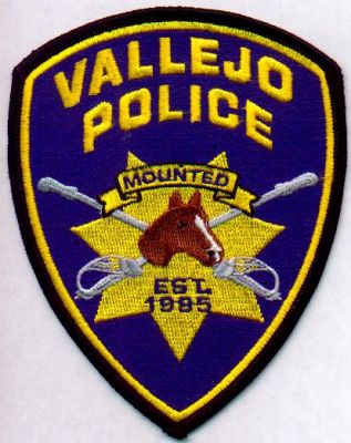 Vallejo Police Mounted
Thanks to EmblemAndPatchSales.com for this scan.
Keywords: california