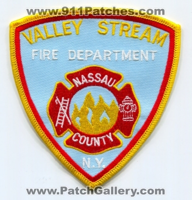 Valley Stream Fire Department Patch (New York)
Scan By: PatchGallery.com
Keywords: dept. nassau county co. n.y.