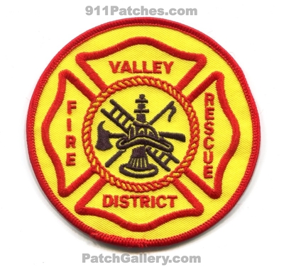 Valley Fire Rescue District Patch (Nebraska)
Scan By: PatchGallery.com
Keywords: dist. department dept.