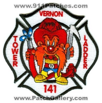 Vernon Fire Department Tower Ladder 141 (Connecticut)
Scan By: PatchGallery.com
Keywords: dept. vfd yosemite sam