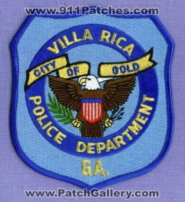 Villa Rica Police Department (Georgia)
Thanks to apdsgt for this scan.
Keywords: dept. ga.