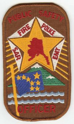 Alaska Public Safety Officer
Thanks to PaulsFirePatches.com for this scan.
Keywords: fire police sar emt dps