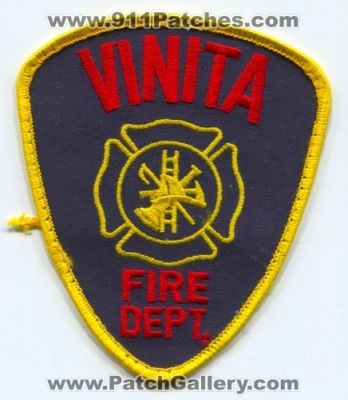 Vinita Fire Department (Oklahoma)
Scan By: PatchGallery.com
Keywords: dept.