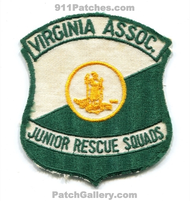 Virginia Association of Junior Rescue Squads Patch (Virginia)
Scan By: PatchGallery.com
Keywords: assoc. assn. ems ambulance emt paramedic
