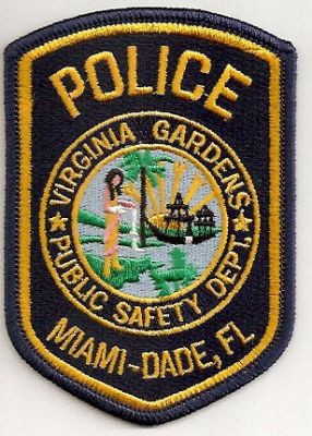 Virginia Gardens Police Public Safety Dept
Thanks to EmblemAndPatchSales.com for this scan.
Keywords: florida department dps miami dade