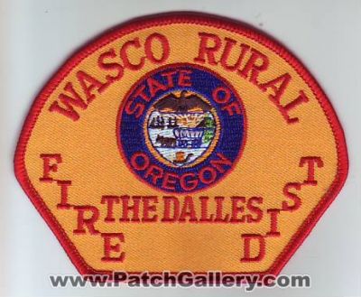Wasco Rural Fire District (Oregon)
Thanks to Dave Slade for this scan.
