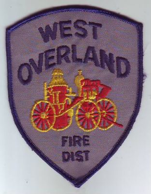 West Overland Fire District (Missouri)
Thanks to Dave Slade for this scan.
