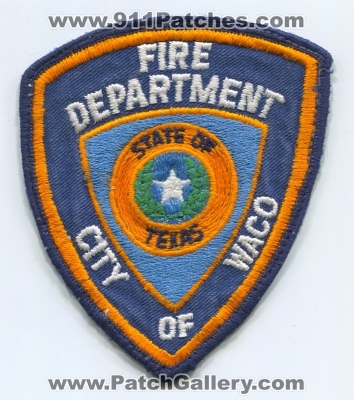 Waco Fire Department Patch (Texas)
Scan By: PatchGallery.com
Keywords: city of dept.