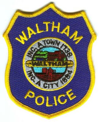 Waltham Police (Massachusetts)
Scan By: PatchGallery.com
