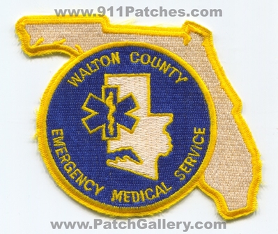 Walton County Emergency Medical Services EMS Patch (Florida)
Scan By: PatchGallery.com
Keywords: co. e.m.s. ambulance state shape