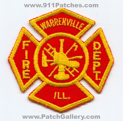 Warrenville Fire Department Patch (Illinois)
Scan By: PatchGallery.com
Keywords: dept. ill.