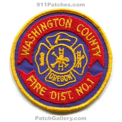 Washington County Fire District Number 1 Patch (Oregon)
Scan By: PatchGallery.com
Keywords: co. dist. no. #1 department dept.