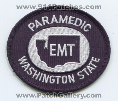 Washington State Emergency Medical Technician EMT Paramedic EMS Patch (Washington)
Scan By: PatchGallery.com
Keywords: certified e.m.t. services e.m.s. ambulance