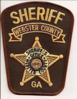 Webster County Sheriff
Thanks to EmblemAndPatchSales.com for this scan.
Keywords: georgia sheriff's sheriffs office
