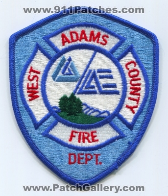 West Adams County Fire Department Patch (Colorado) (Defunct)
[b]Scan From: Our Collection[/b]
Now North Metro Fire
Keywords: co. dept.