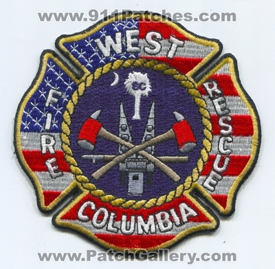 West Columbia Fire Rescue Department Patch (South Carolina)
Scan By: PatchGallery.com
Keywords: dept.